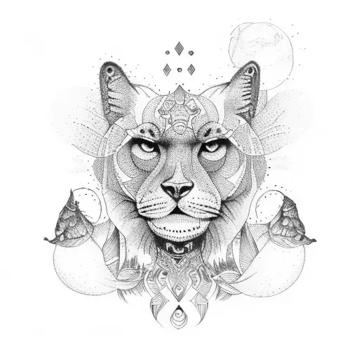 pachamama tattoo design idea