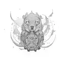 pachamama  tattoo design idea