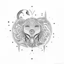 Pachamama  tattoo design idea