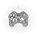 A video game controller intertwined with dark fantasy elements tattoo design idea