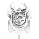 juice wrld tattoo design idea