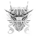 predator ancient marck  tattoo design idea