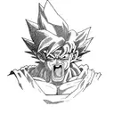 goku black tattoo design idea