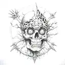 fear is the mind killer  tattoo design idea