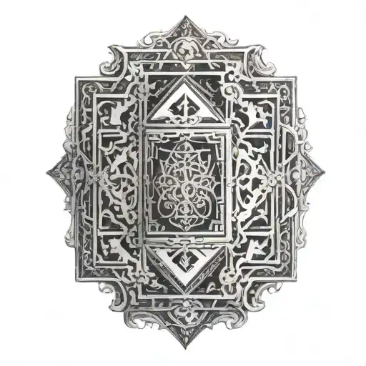 hellraiser lament configuration box for the neck tattoo tattoo design idea