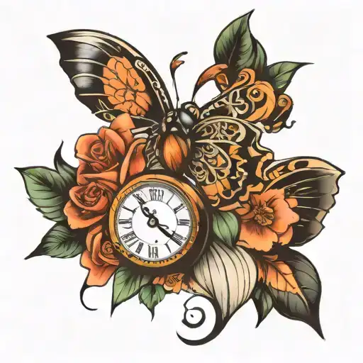 I am timeless tattoo design idea