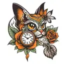 I am timeless tattoo design idea