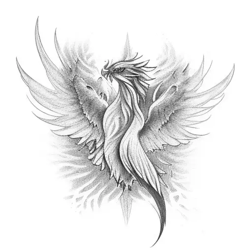 Phoenix & inner peace wrist tattoo tattoo design idea
