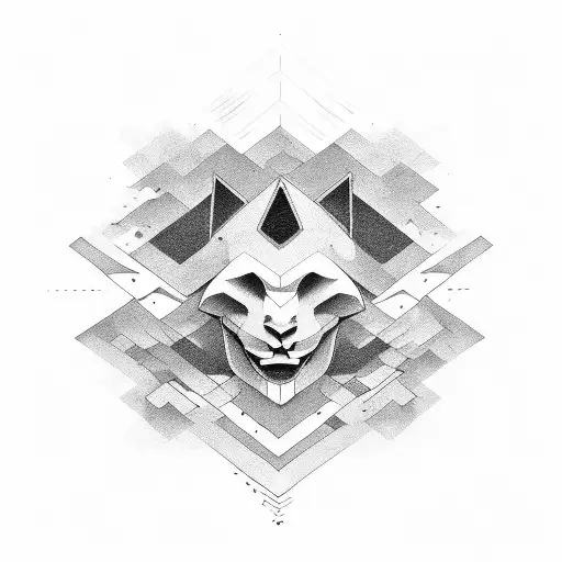 inner peace tattoo design idea