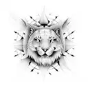 inner peace tattoo design idea