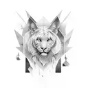 inner peace tattoo design idea