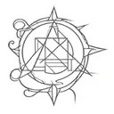elder futhark tattoo design idea