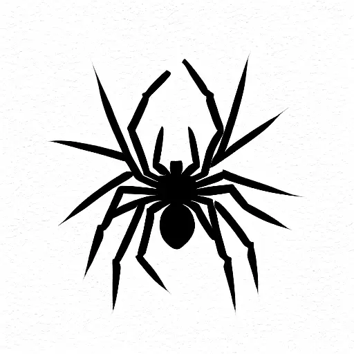 Spider tattoo design idea