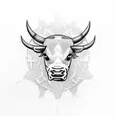 Jiu-Jitsu Bull tattoo design idea