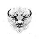 Jiu-Jitsu Bull tattoo design idea