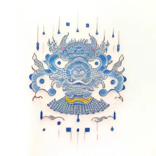 Blue lock Isagi tattoo design idea