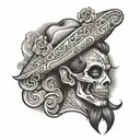 Smoked Ghost tattoo design idea