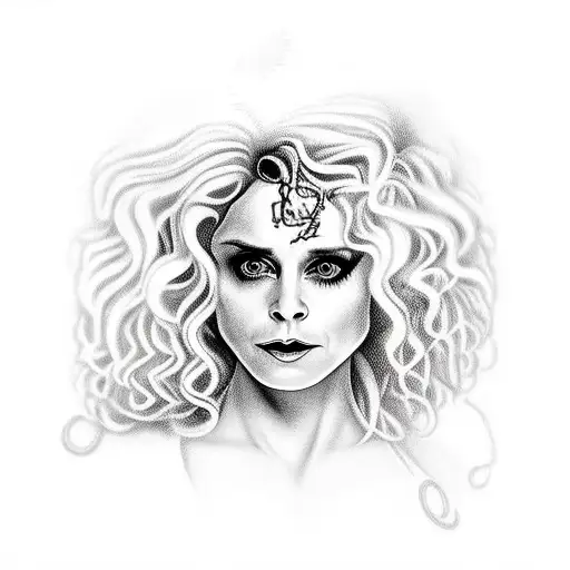 Bellatrix Lestrange marla singer tattoo design idea