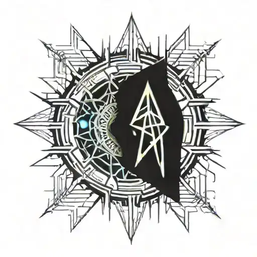 spikes going tattoo design idea