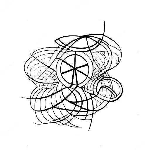 movement tattoo design idea