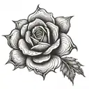 Yorkshire Rose tattoo tattoo design idea