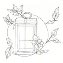 Present time tattoo design idea