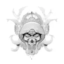 Isis Mitologia  tattoo design idea