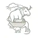 Noah's Ark tattoo design idea