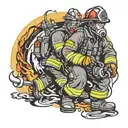 firefighter  tattoo design idea