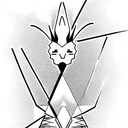 geometric pineapple tattoo design idea