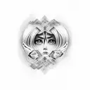 commemorate twin miscarriage tattoo design idea