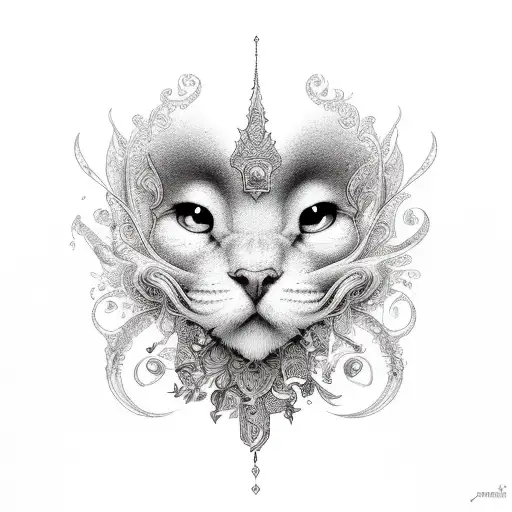 jasmine princess tattoo design idea