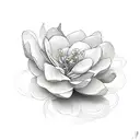jasmine flower tattoo design idea