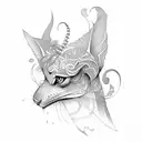 jasmine tattoo design idea