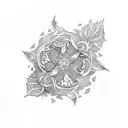 jasmine tattoo design idea