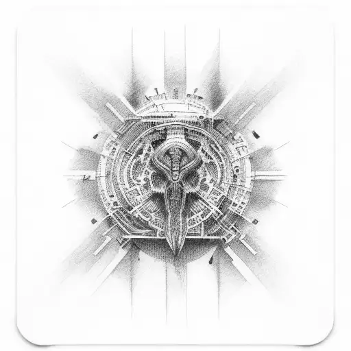 numbers- 166,272, 213,317,49,111 tattoo design idea