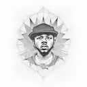 Kendrick Lamar  tattoo design idea
