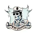 Elvis tattoo design idea