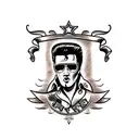 Elvis tattoo design idea