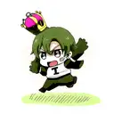 football and crown tattoo design idea