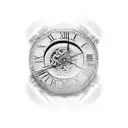 july 22, 2004 in roman numerals  tattoo design idea