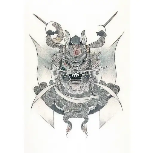 'ronin' race 88 tattoo design idea