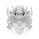 'ronin' race 88 tattoo design idea