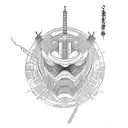 'ronin' race 88 tattoo design idea