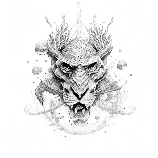 encre marine  tattoo design idea