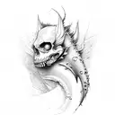 encre marine  tattoo design idea