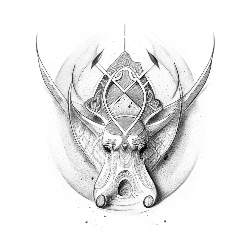 biblical  tattoo design idea