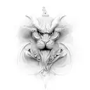 biblical  tattoo design idea