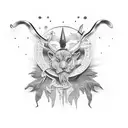 biblical  tattoo design idea