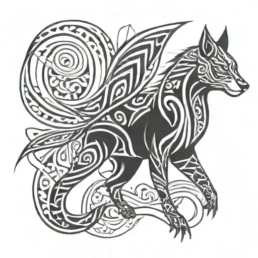 hunter tattoo design idea
